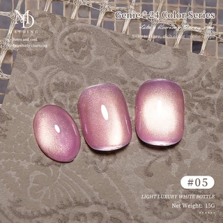 MAYDING สีทาเล็บเจล เจล สีทาเล็บเจล Elf Cat Eye 24 สี 15 กรัม/ขวด ต้องใช้หลอด UV/LED เท่านั้น