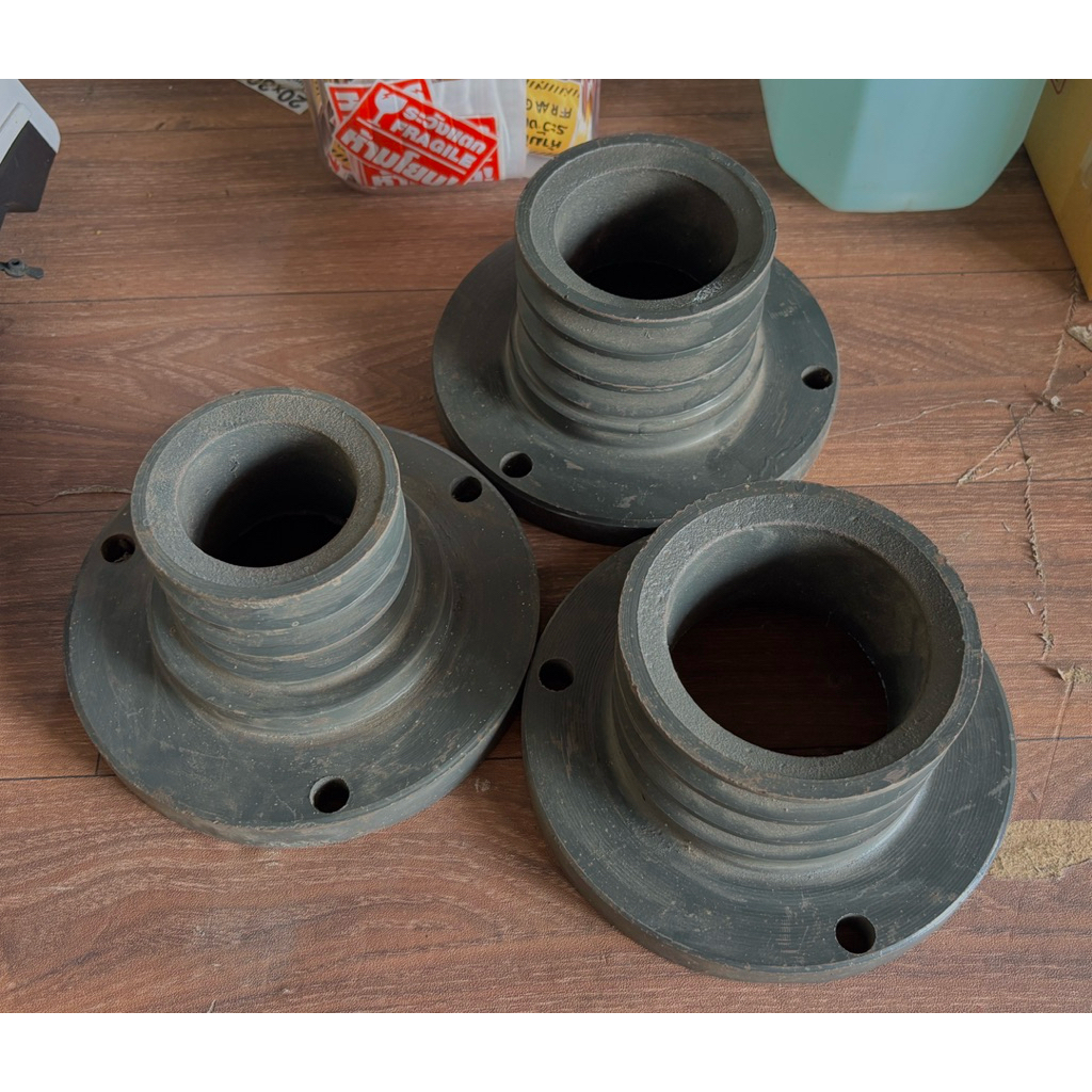 วินเครื่อง มู่เล่รถไถ 3 ร่อง B หน้าแปลนใหญ่ ใช้กับ Kubota / Yanmar (3.5 / 4 / 4.5 นิ้ว)