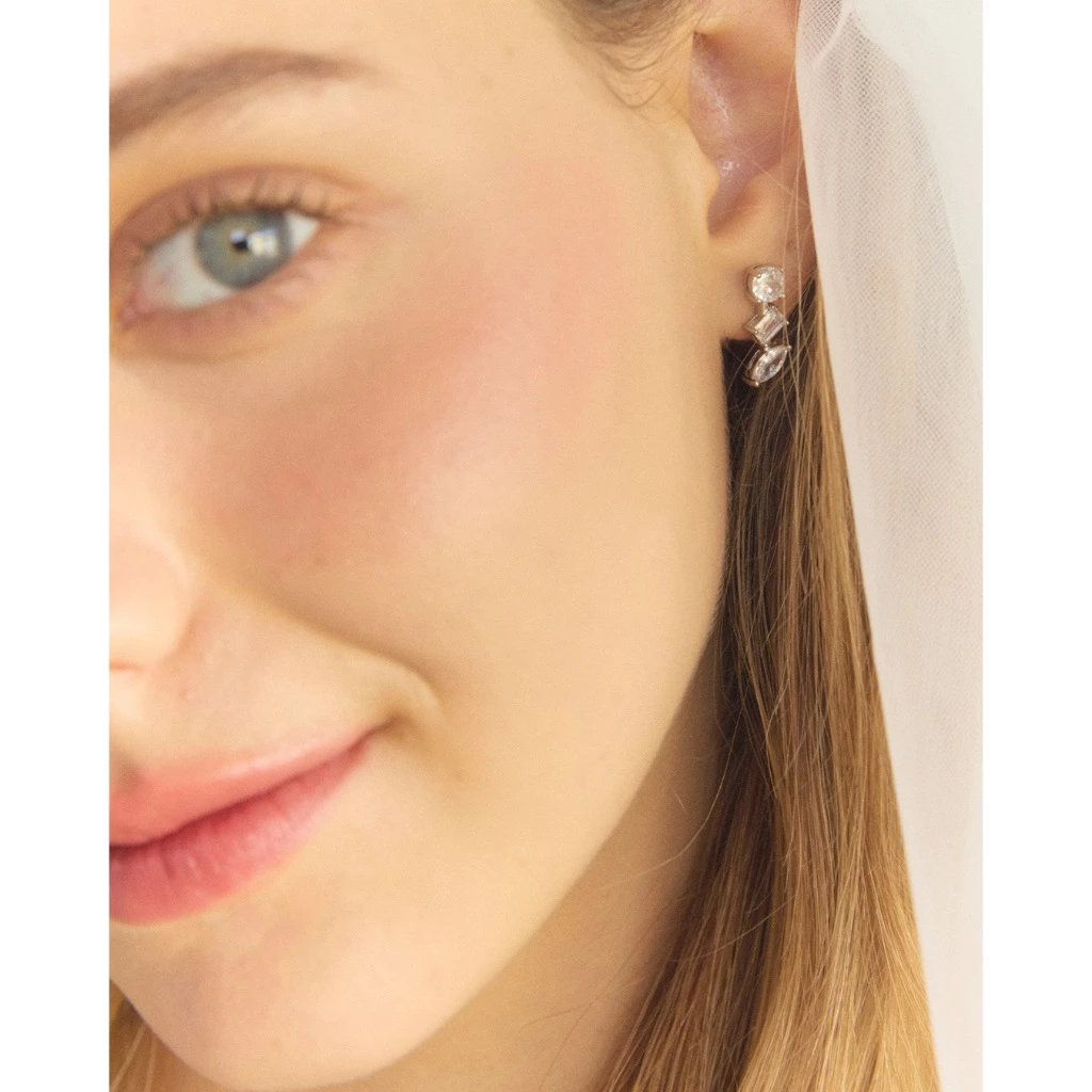 Julys - romantic stud earrings