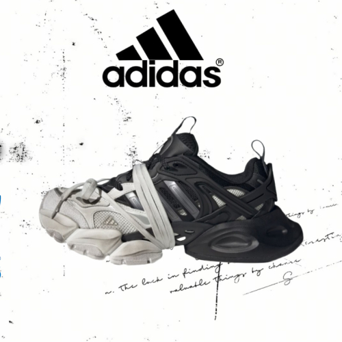 👟ของแท้ 100 %✅ adidas XLG RUNNER DELUXE  JR0861 Outdoor commuting running casual shoes