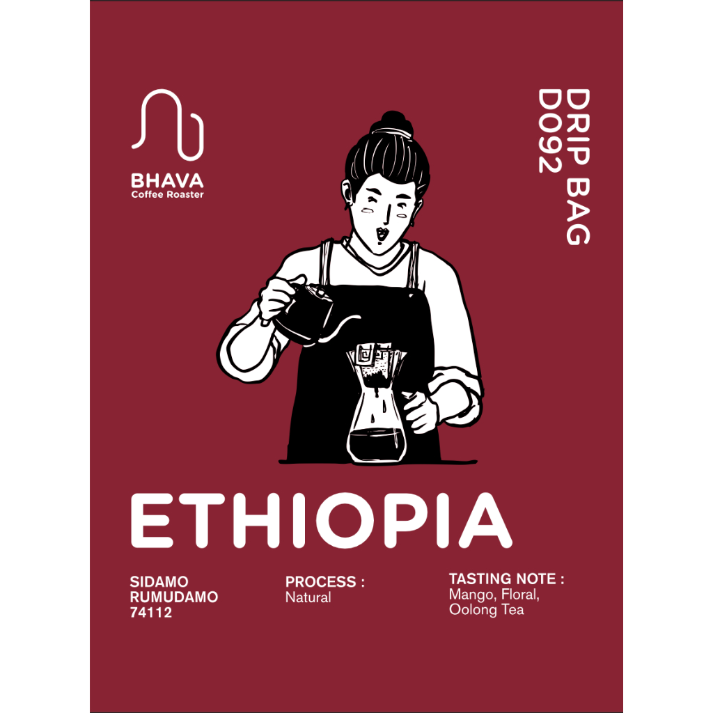 D092 Bhava Ethiopia Sidamo Rumudamo Dripbag