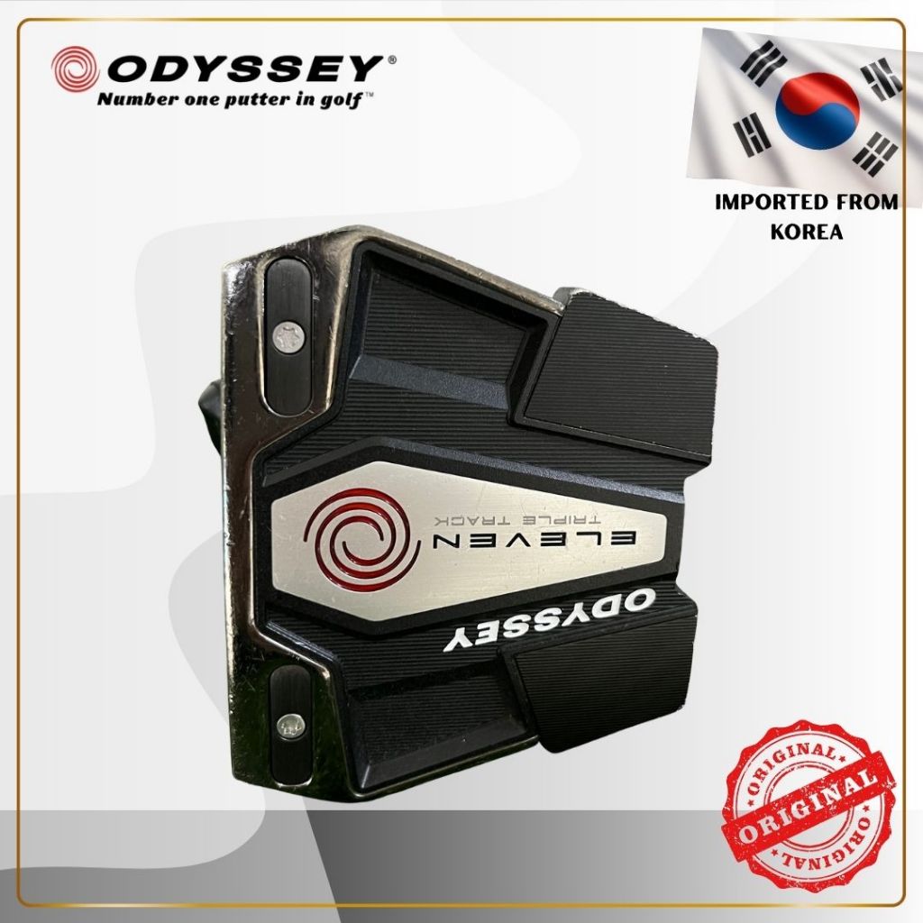 ✨(ไม้พัตเตอร์) Odyssey Eleven Triple Track Putter สภาพ : 85% ⛳33 Inches· Dokkaebi golf
