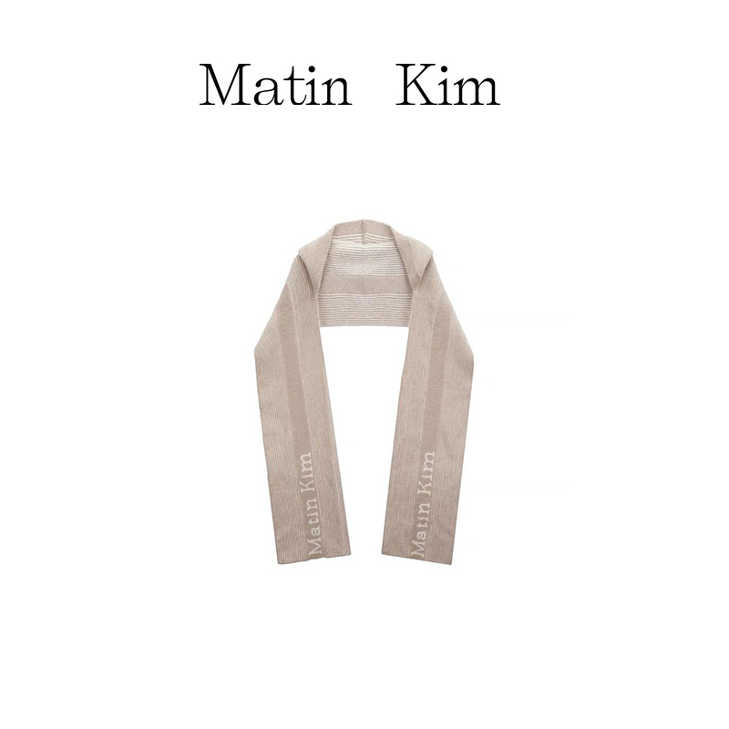 【Matin Kim】 Warm Hooded Scarf ผ้าพันคอมีหมวก