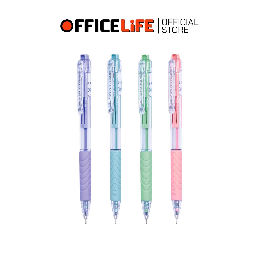 Quantum (ควอนตัม) ปากกาลูกลื่น ปากกา รุ่น M5 X-treme ขนาด 0.5 มม. หมึกน้ำเงิน ( 12 ด้าม / แพ็ค ) — صورة 4