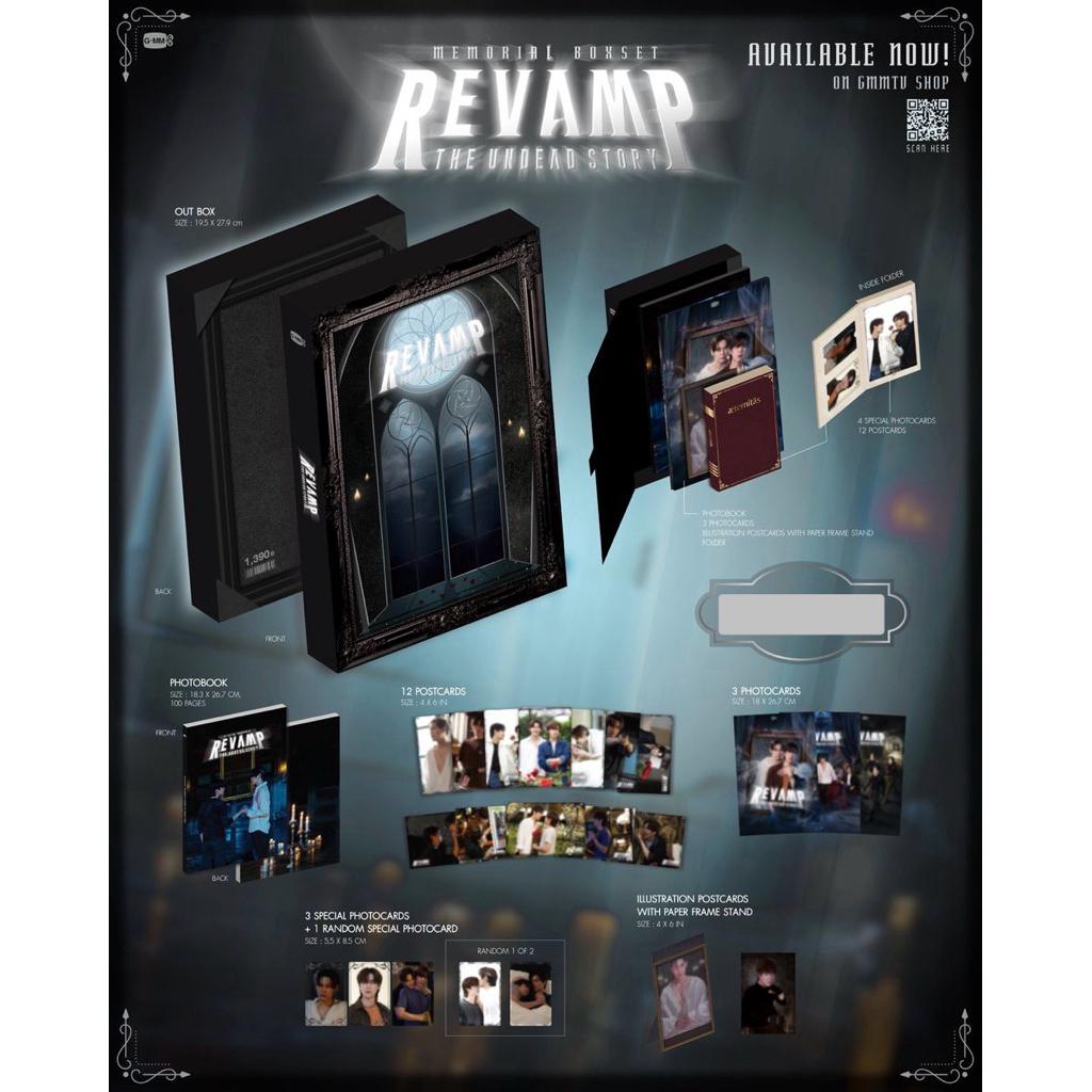 REVAMP THE UNDEAD STORY MEMORIAL BOXSET Boun Prem บุ๋น เปรม
