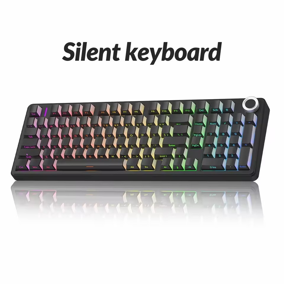[it gaming_shop2] AULA F99PRO TRI-MODE RGB GASKET MECHANICAL KEYBOARD | คีย์ไทย | รับประกัน 2 ปี - รูปที่ 6