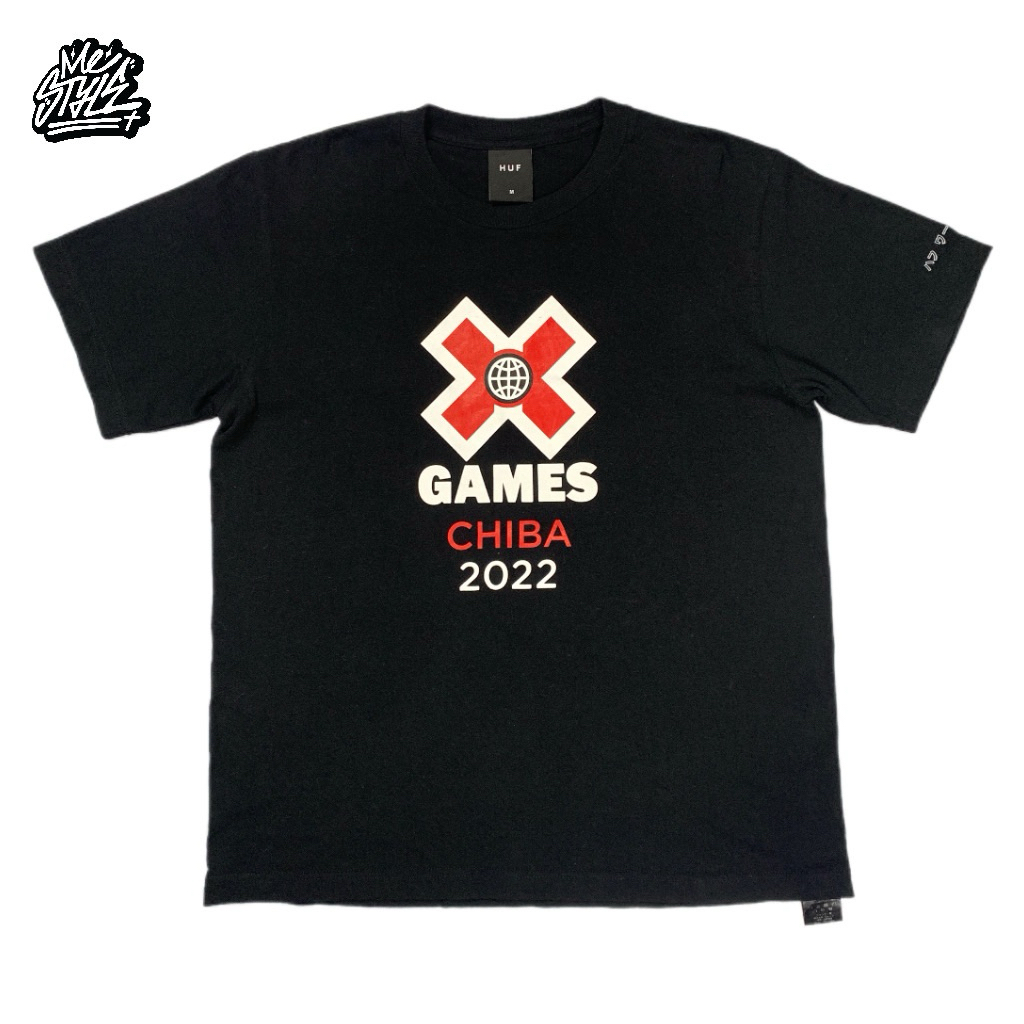 เสื้อยืด HUF x XGAME (มือสอง) รอบอก42/ยาว26 นิ้ว