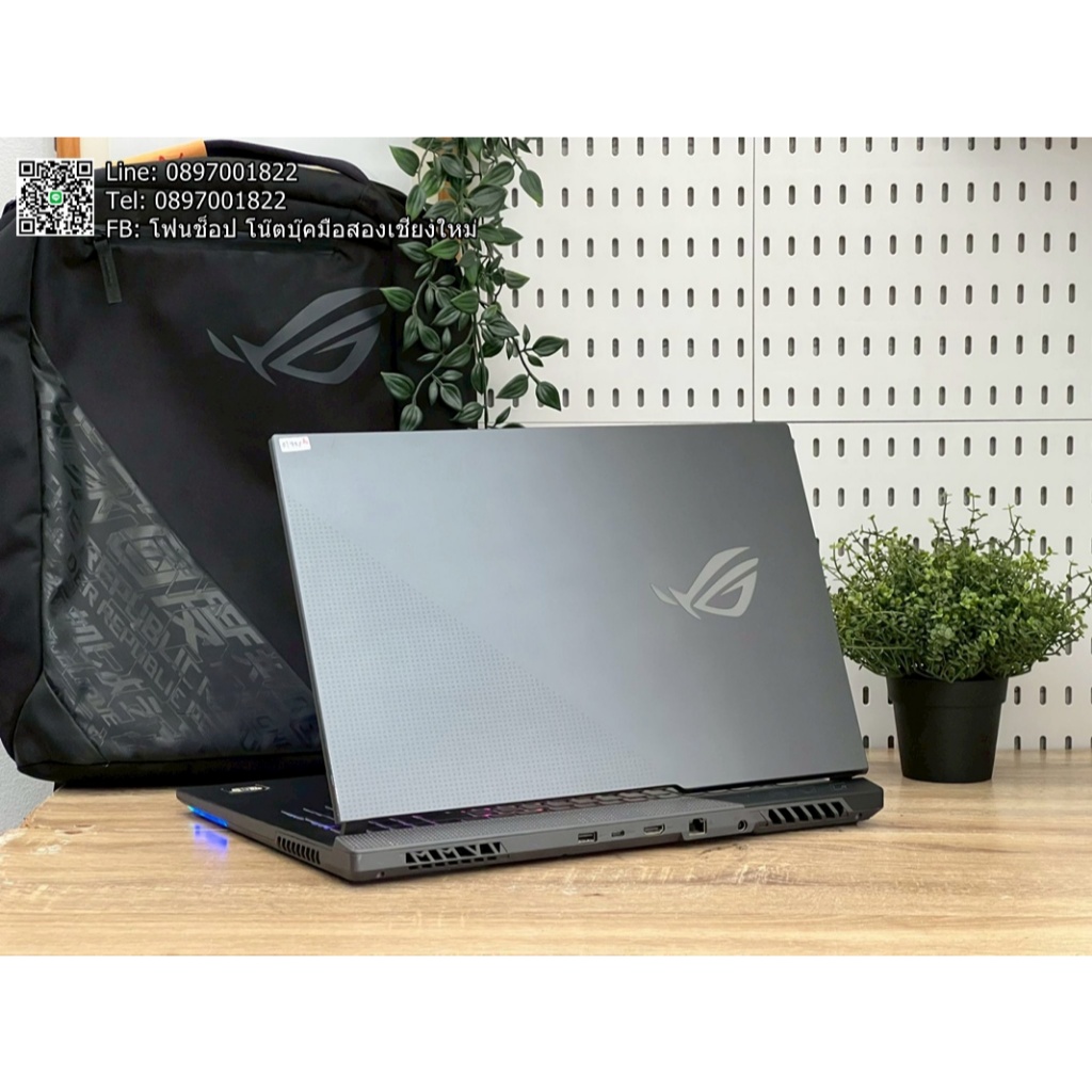 ASUS ROG STRIX G17 GL743QE-HX088T (RAM 16 RTX 3050 Ti) ราคา 27,900 บาท
