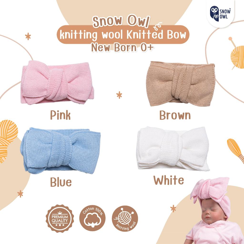 Snow Owl ชุดเซ็ตไหมพรม Snow Owl หมวก ถุงมือ ถุงเท้าสำหรับเด็กแรกเกิด knitting wool ผ้า Cotton 100% ปลอดภัย นุ่ม ใส่สบาย ราคา ถูกที่สุด ดีลบีเคเค แกลเลอรีภาพที่ 3