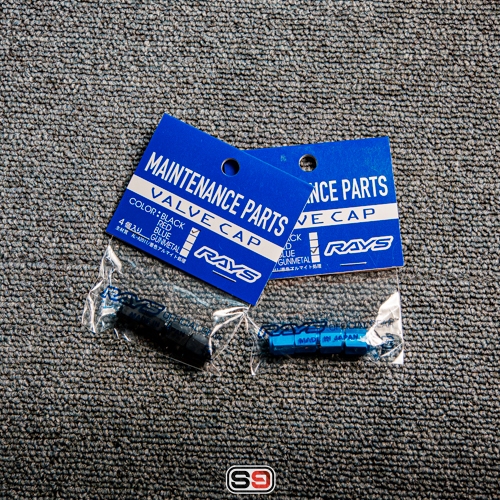 RAYS Valve Cap จุ๊บลม สินค้านำเข้า Japan ของแท้ 100% สินค้ามี 4 สีให้เลือก (S9)