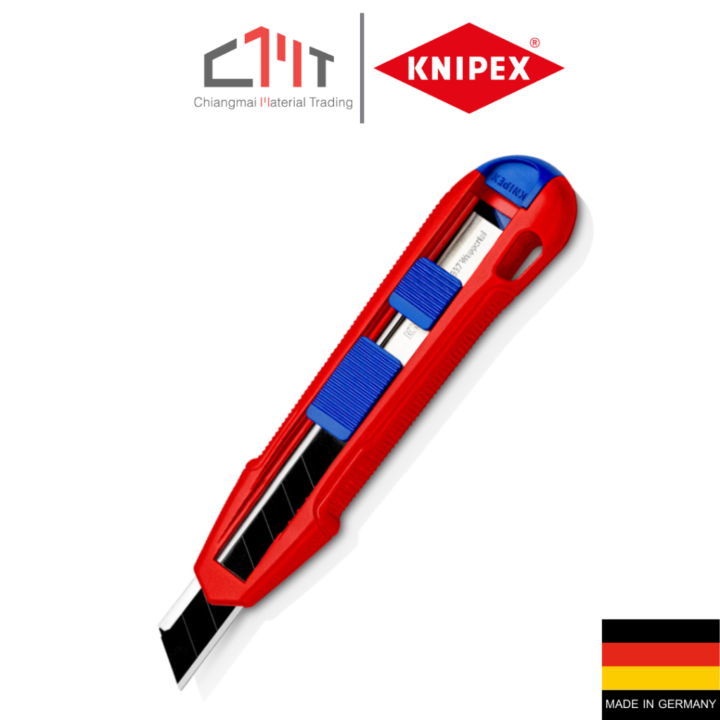 KNIPEX คัตเตอร์ CutiX® Universalmesser No.90 10 165 BK
