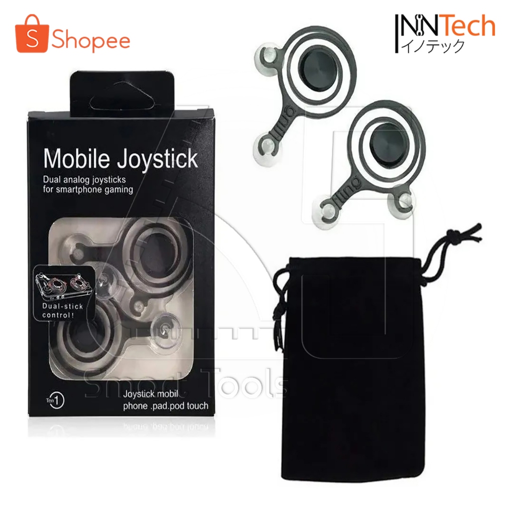[ลดพิเศษ] MOBILE JOYSTICK จอยเกมส์มือถือ จอยเกมส์สติก จอยเกมส์ ใช้กับจอสัมผัสได้ทุกรุ่น สำหรับเล่นเกมส์ บนมือถือ (V1)
