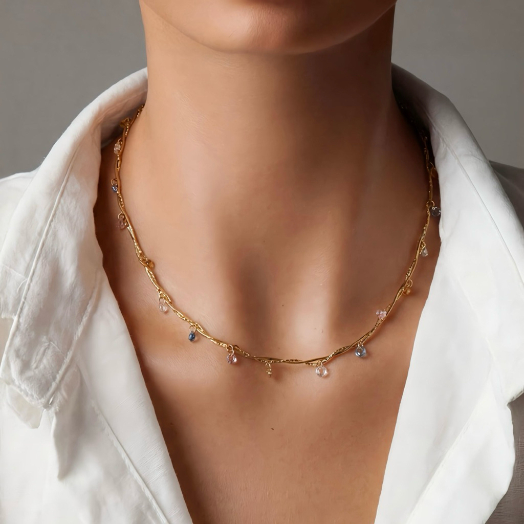 TIARA Emmie Necklace (18k gold plated)