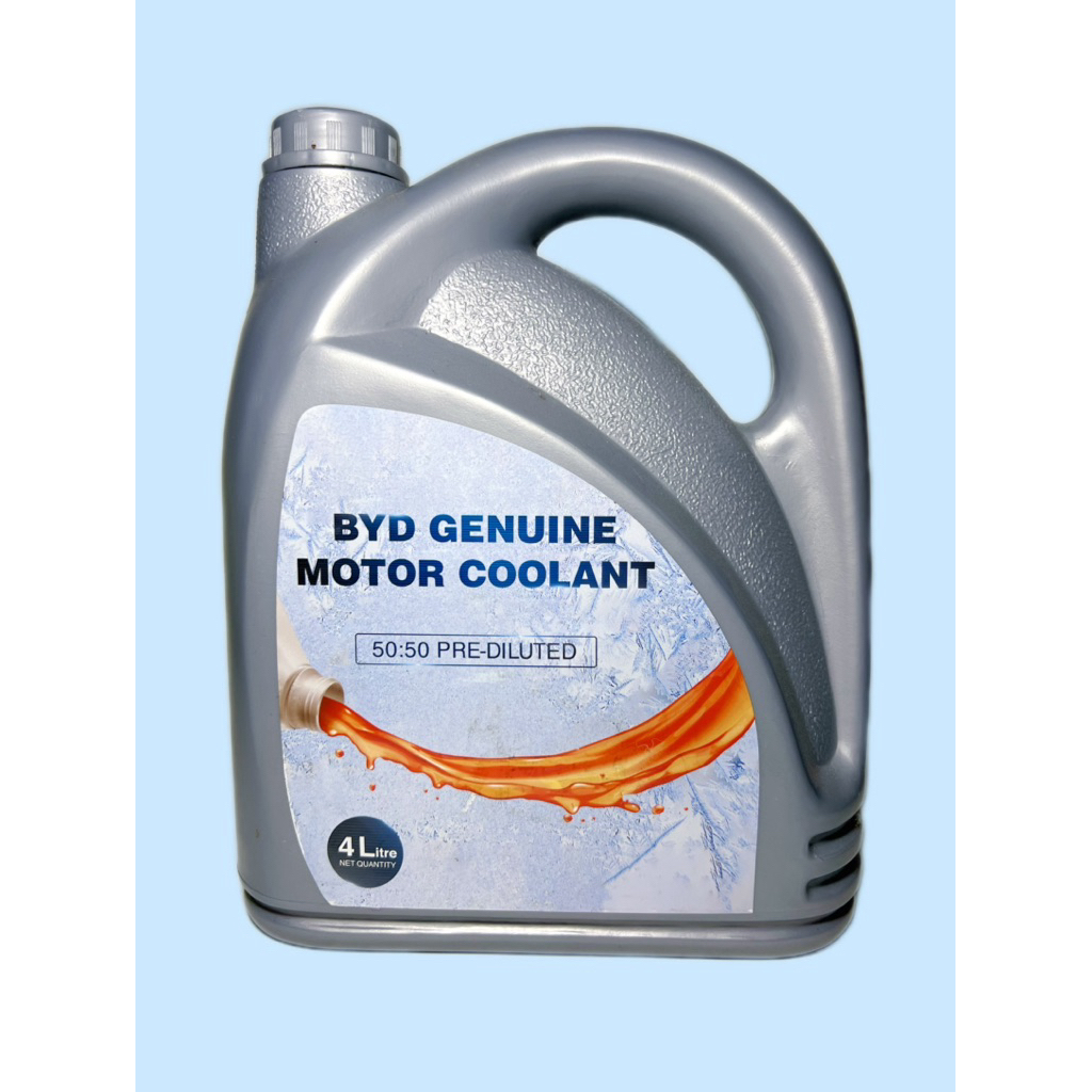 BYD น้ำยาหม้อน้ำ & น้ำหล่อเย็น  BYD ขนาด 4 ลิตร EV coolant