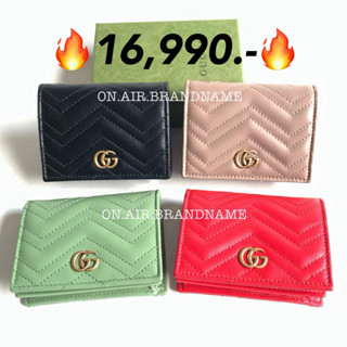 New gucci marmont card case wallet กระเป๋าสตางค์ ใช้ดี ขายดี…