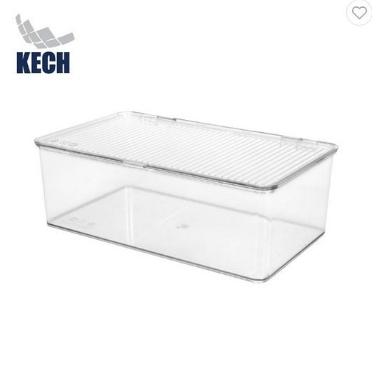 กล่องจัดเก็บในตู้เย็นมีฝา KECH CHILLY SIZE L 16.5X27.5X9.5 ซม.