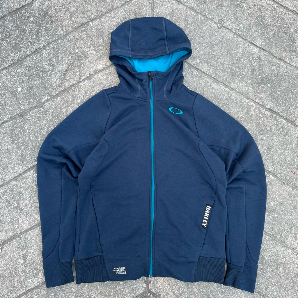 Oakley hoodie full zip type2 มือสอง ของแท้💯