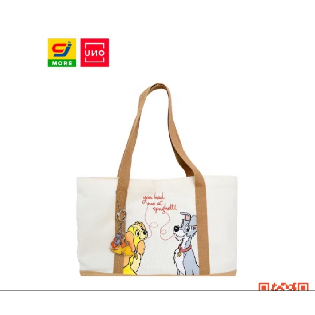 กระเป๋าสะพาย lady and the tramp Cats&dongs ลิขสิทธิ์แท้