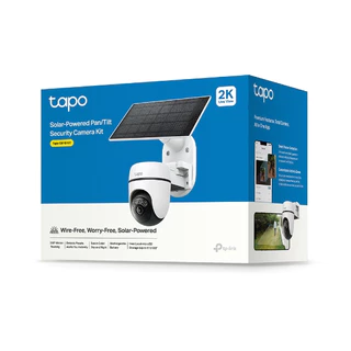 TP-Link Tapo C610 KIT กล้องวงจรปิด 2K 3MPพร้อมแผงโซลาร์ Solar-Powered Pan/Tilt Security Camera Kit
