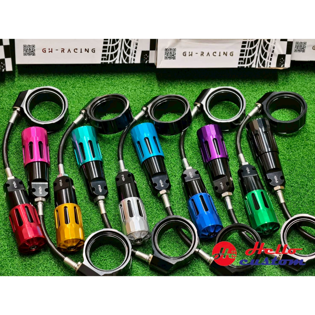 ชุดตัวปรับ พรีโหลด ไฮดรอลิค แบบมีสาย V2 สำหรับโช้ค Profender ,Ohlins แบรนด์ GH-Racing