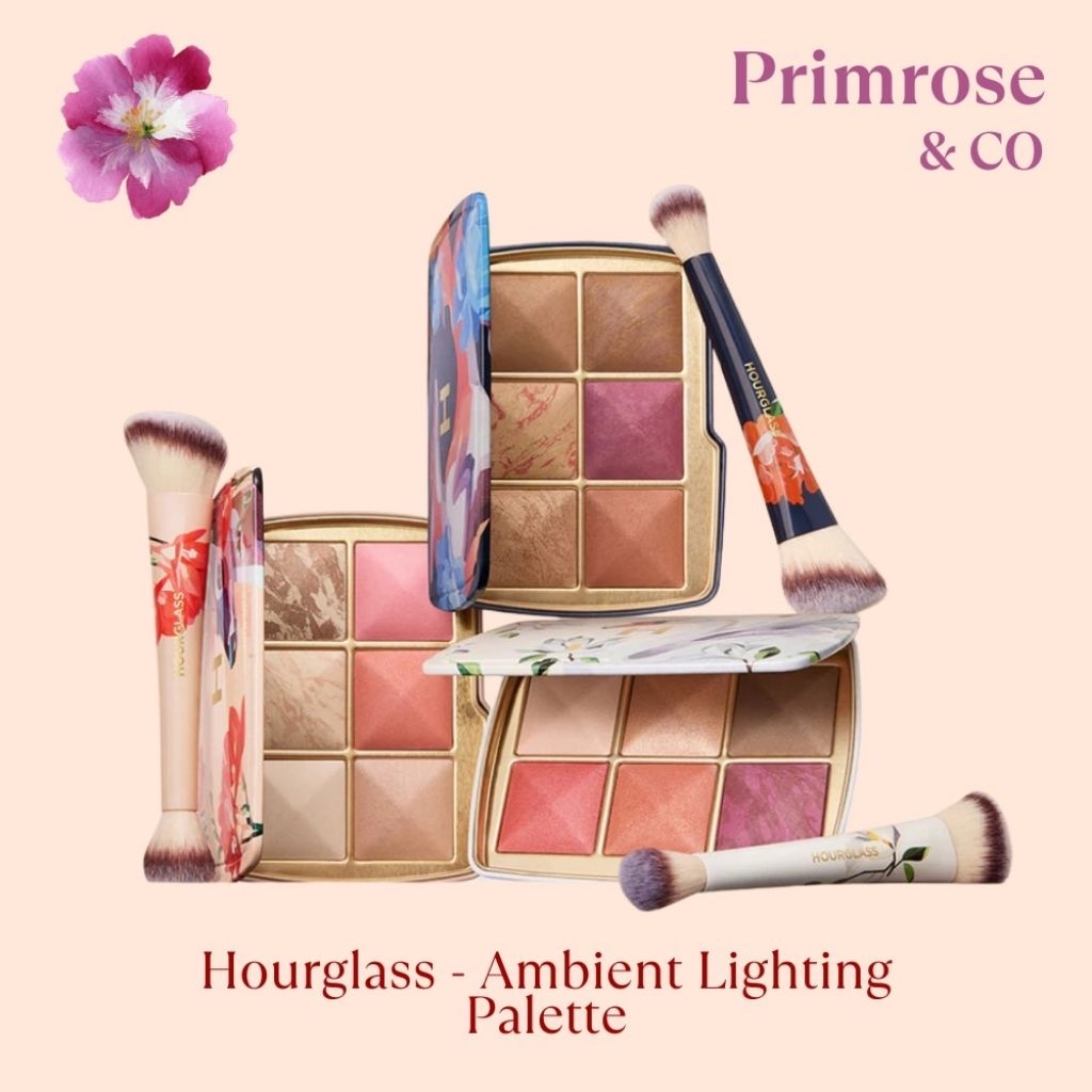 (ของแท้100% พร้อมส่ง) Hourglass Ambient Lighting Palette 2025 Swan Horse Deer