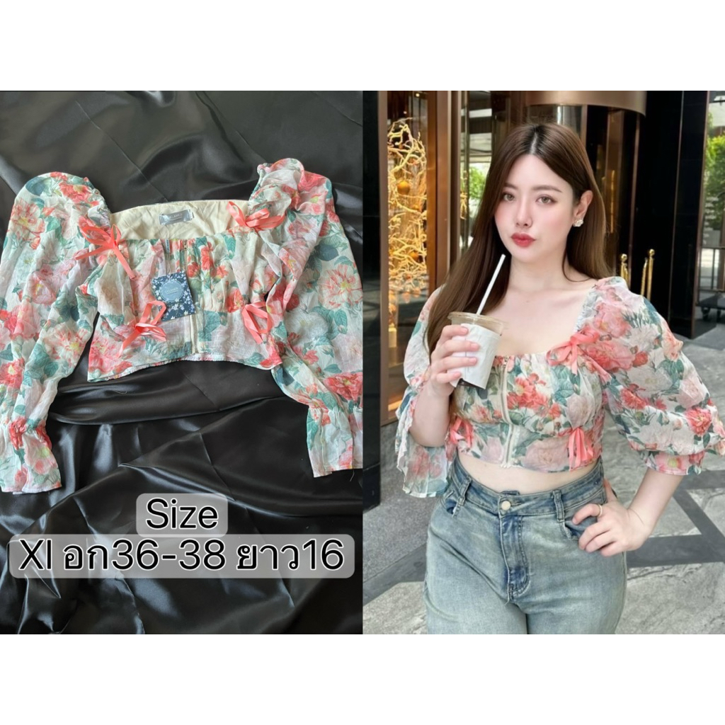 เสื้อมือ1แบรนด์lalamerเสื้อสาวอวบ