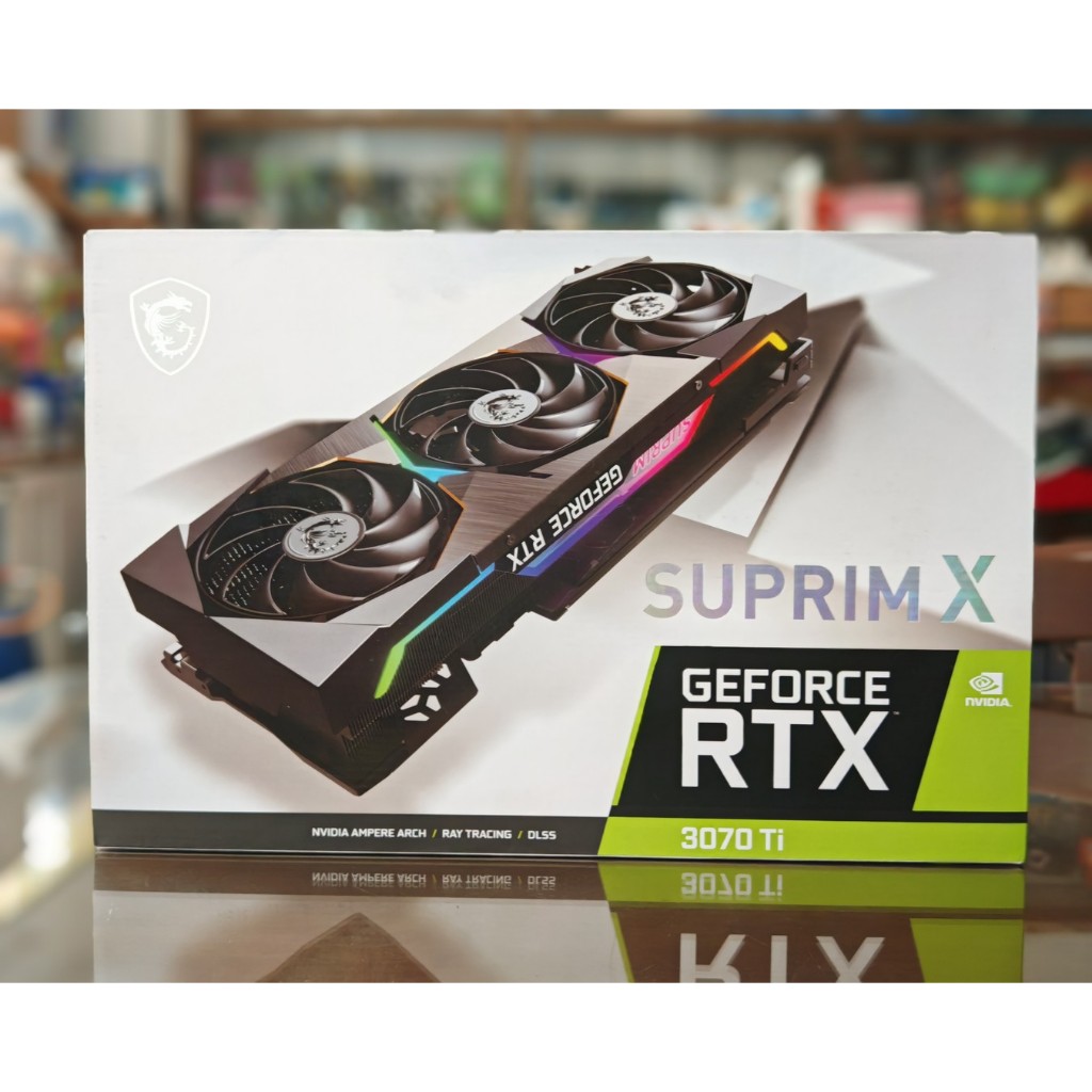 MSI RTX 3070Ti SUPRIM X GDDR6X 8gb chip Micron