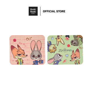 Moshi Moshi แผ่นรองเมาส์ กันลื่น ลาย Zootopia ลิขสิทธิ์แท้จาก Disney รุ่น 8100048858-48859