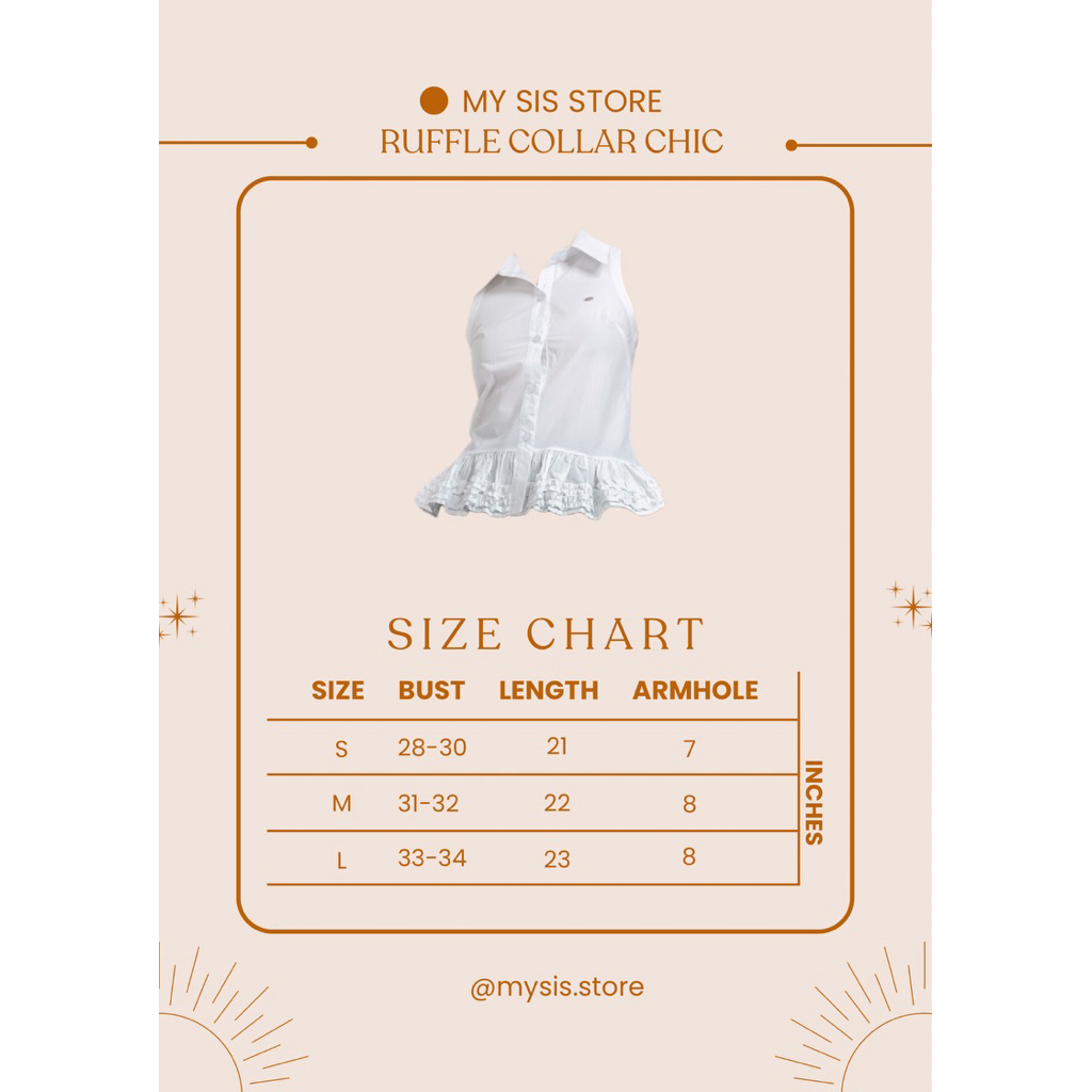 MYSIS Ruffle Collar Chic ราคา ถูกที่สุด ดีลบีเคเค แกลเลอรีภาพที่ 7