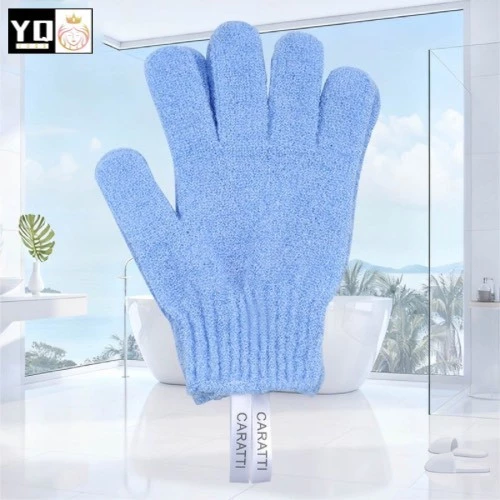 caratti ถุงมืออาบน้ำขัดผิว ขจัดเซลล์ผิว ไม่บาดผิว  ของแท้ พร้อมส่งจากไทย thumbnail 6