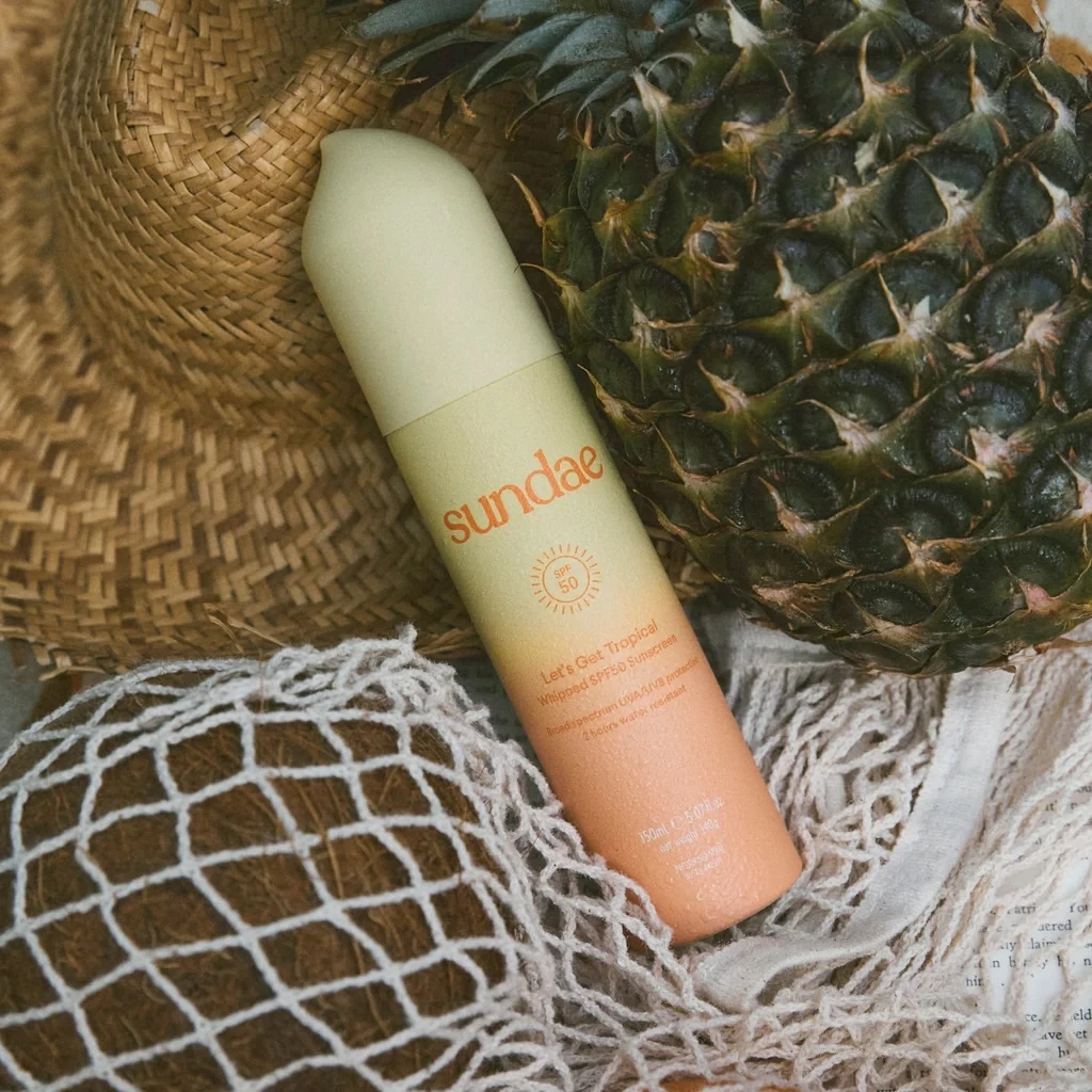Sundae Whipped SPF50 Sunscreen 140g. ซันเด วิปโฟมกันแดด ซันสกรีน เอสพีเอฟ 50 (สกินแคร์ ยูวี ครีมกันแดด) thumbnail 5