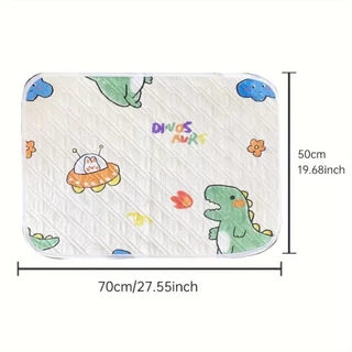 💘💘ผ้ารองฉี่เด็กแรกเกิด ผ้ารองฉี่ผู้ใหญ่ 50x70cm/70x90cm/80×120cm/120×150cm ลายการ์ตูนน่ารัก ซึมซับได้มาก