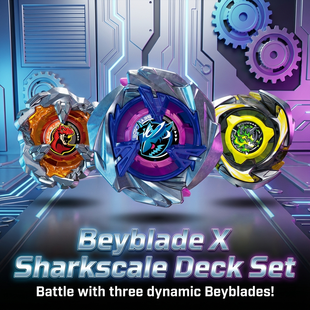 TAKARA TOMY BEYBLADE X UX-15 Shark Scale Deck Set [Direct from Japan]