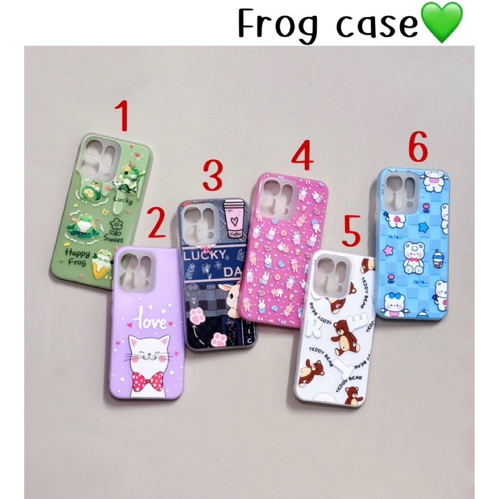 เคส Frog case ลายการ์ตูน samsung- A16 A37
