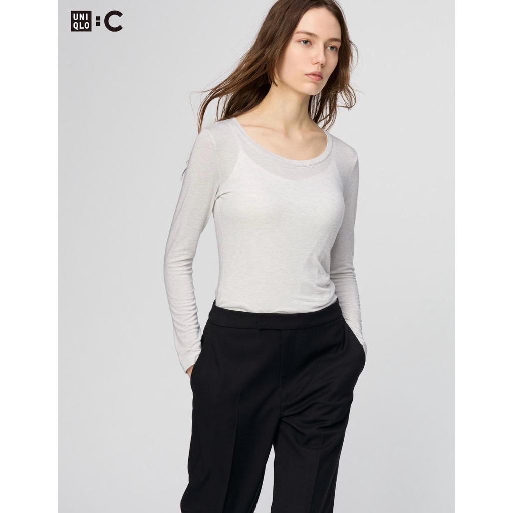 Heattech Cashmere Uniqlo 🇯🇵สำหรับผู้หญิง ของแท้จากช็อปญี่ปุ่น