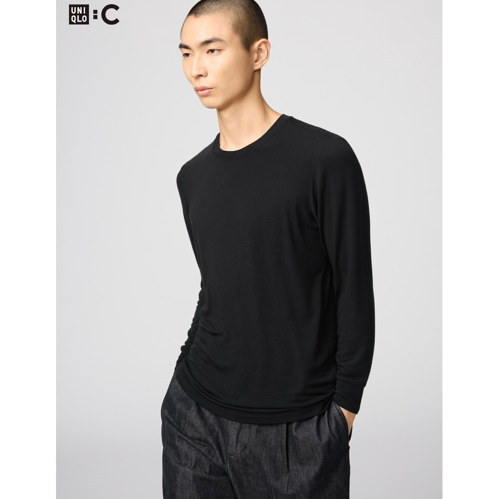 Heattech Cashmere Uniqlo🇯🇵สำหรับผู้ชาย ของแท้100%
