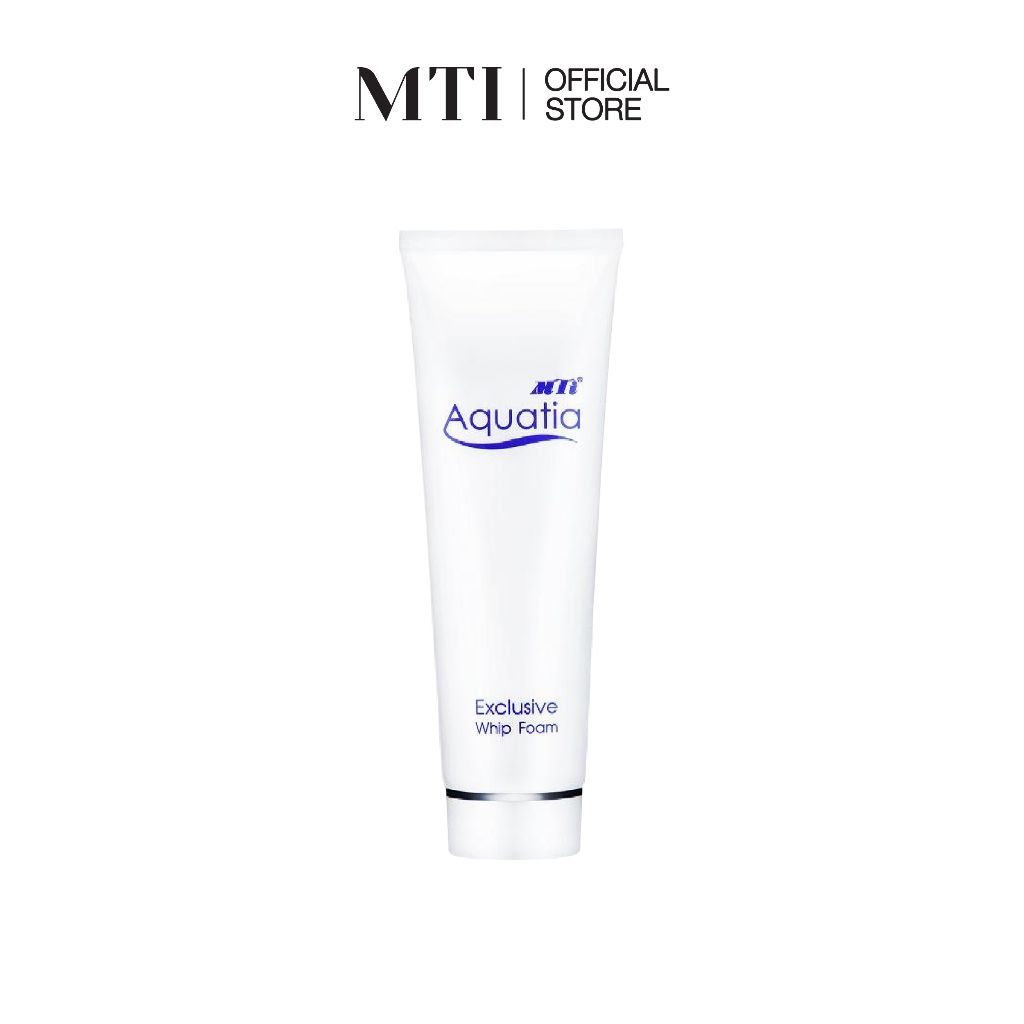 MTI Aquatia วิปโฟมล้างหน้า ฟองนุ่ม ให้ความชุ่มชื่น ขนาด 100 มล. CCWQF