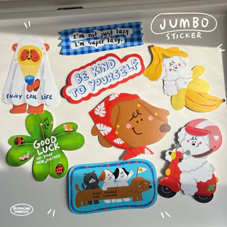 BMCK - JUMBO sticker สติ๊กเกอร์ชิ้นใหญ่ ไดคัท100% Premium PVC UV
