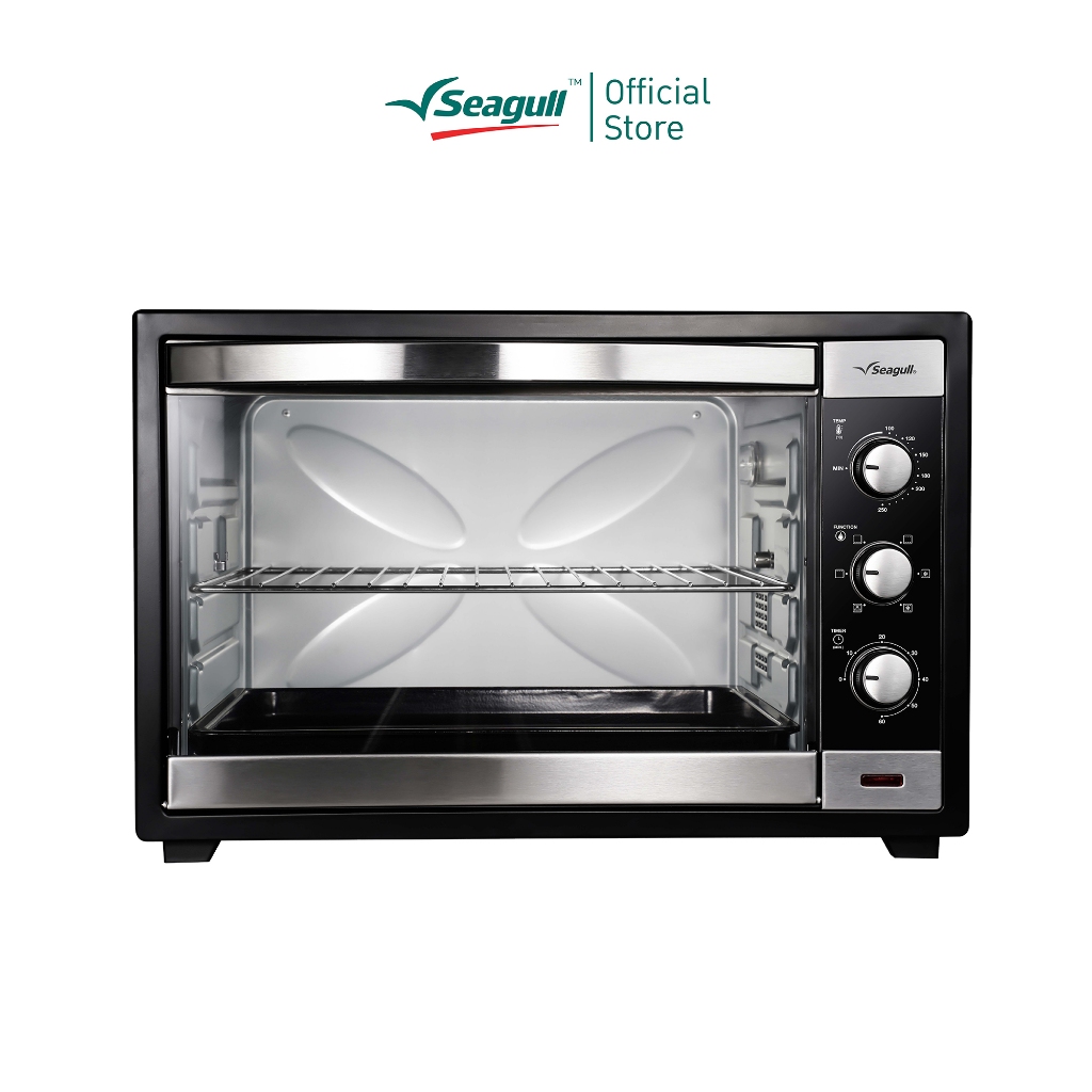 Seagull เตาอบไฟฟ้า ขนาด 60 ลิตร (สีดำ) Electric Oven 60 Liters
