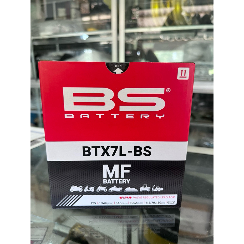 แบตเตอรี่แห้งแยกเจลBs(BTX7L-BS) สำหรับnewvespa lx s sprint primavera