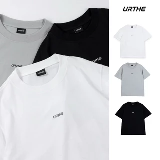 URTHE - เสื้อยืด คอกลม รุ่น SLIM FIT MINI LOGO TEE
