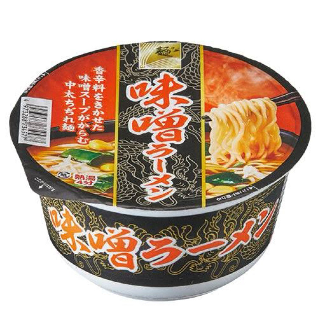 บะหมี่กึ่งสำเร็จรูปญี่ปุ่น รสมิโซะ SUNAOSHI MISO RAMEN CUP