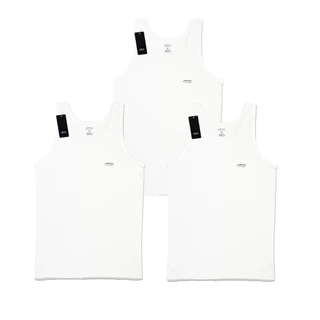 ARROW INNER เสื้อกล้าม สีขาว แพค 3 ตัว ผลิตจากผ้า100%Cotton Jersey MXWY91F-WH