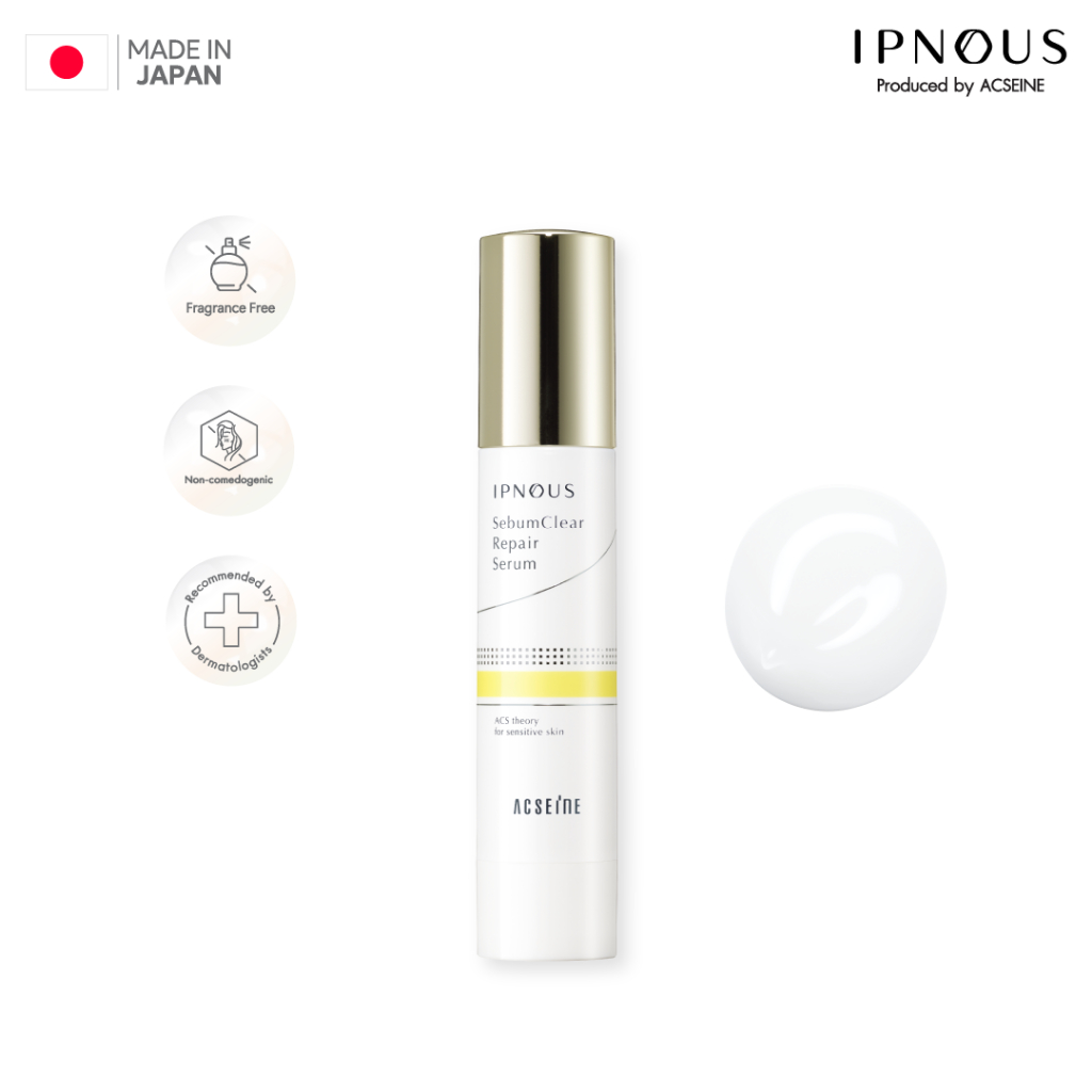 ACSEINE - IPNOUS SebumClear Repair Serum เซรั่มดูแลผิวเป็นสิว รูขุมขนกว้าง มีรอยดำสิว