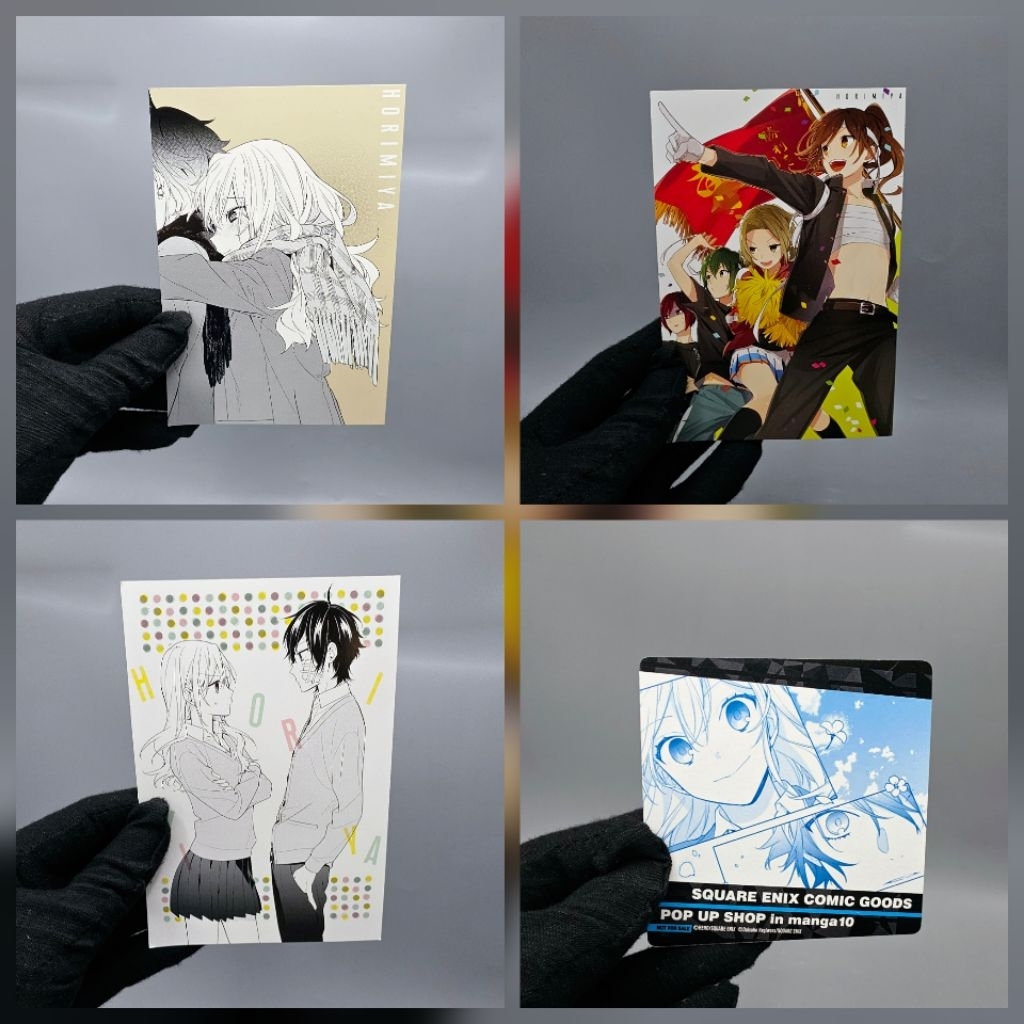 (พร้อมส่ง/แท้✅️) ของสะสม อนิเมะ โฮริมิยะ horimiya postcard miyamuri izumi Kyouko Hori