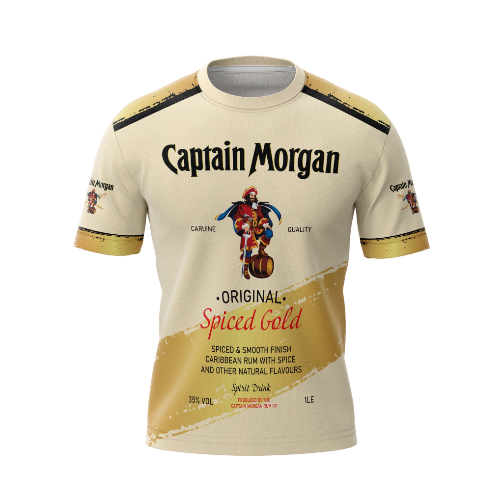 เสื้อแฟชั่น เสื้อพิมพ์ลาย ลายสุรา Captain Morgan ใส่สบาย – โปรปัง