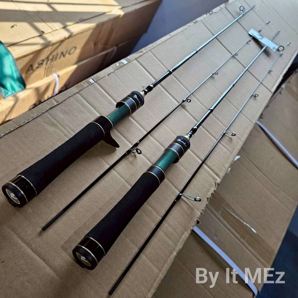 ของแท้ ราคาถูก ❗❗ คันตีเหยื่อปลอม UL RYOKO BALLISTA Go Green โก กรีน ปลายโซลิด ยาว 5.6 ฟุต Line wt. 