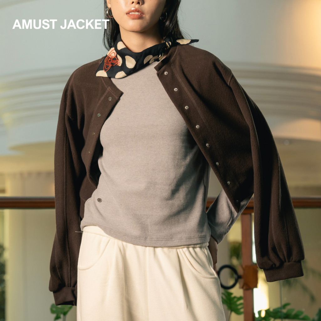 EVERYDAY - Amust Jacket แจ็คเก็ตกระดุมสแน๊ป (Q) รูปที่ 6