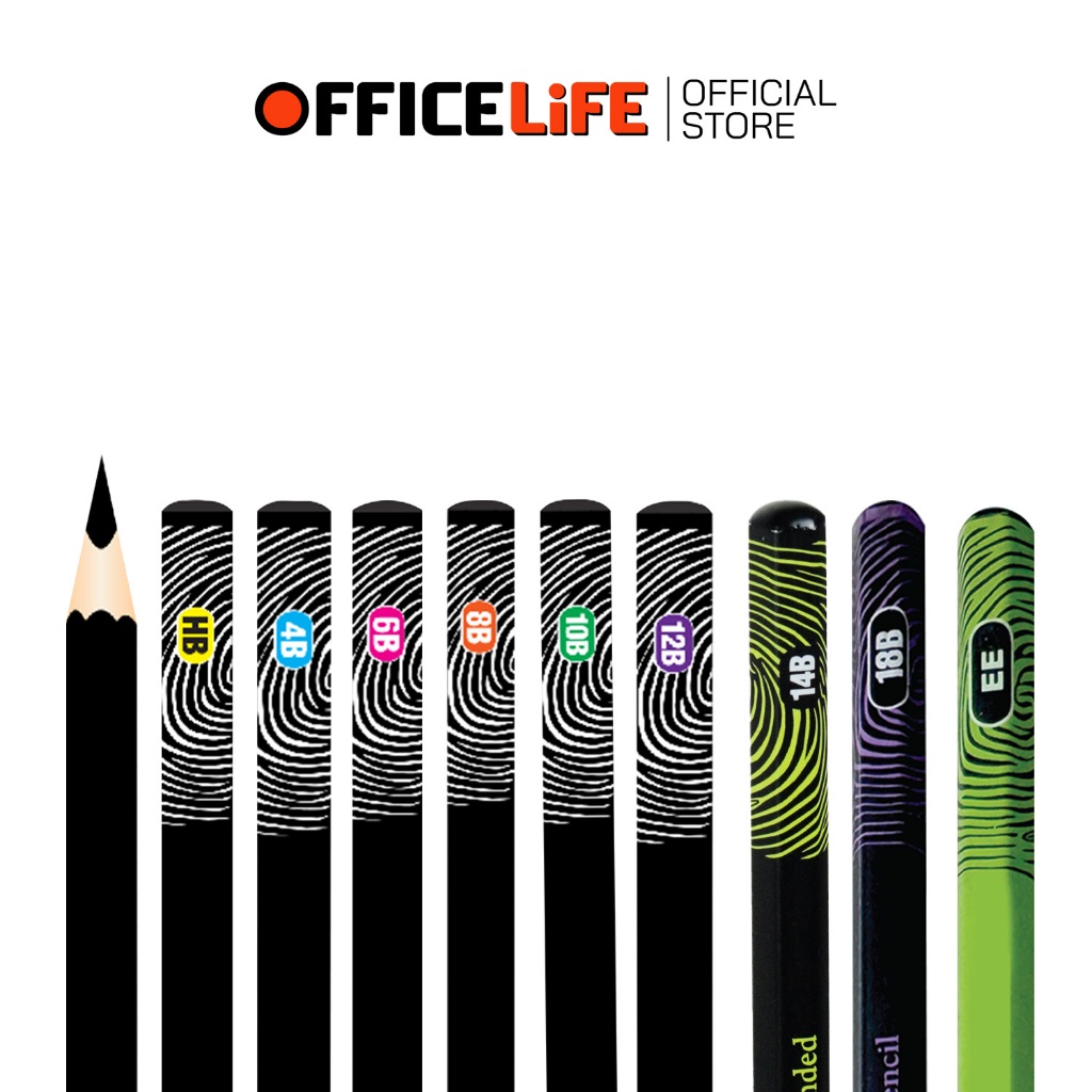 Seikai (เซไค) ดินสอแรเงา ดินสอ สเก็ตช์ Artist รุ่น SE2800 – SE2801 ความเข้ม 9 ระดับ ( 1 แท่ง )