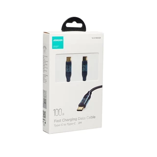 สายชาร์จ USB C To Type C 100W fast charger data cable 2 เมตร ชาร์จเร็ว ชาร์จด่วน ของแท้ pd 100w c to c สายชาร์จโน๊ตบุ๊ค